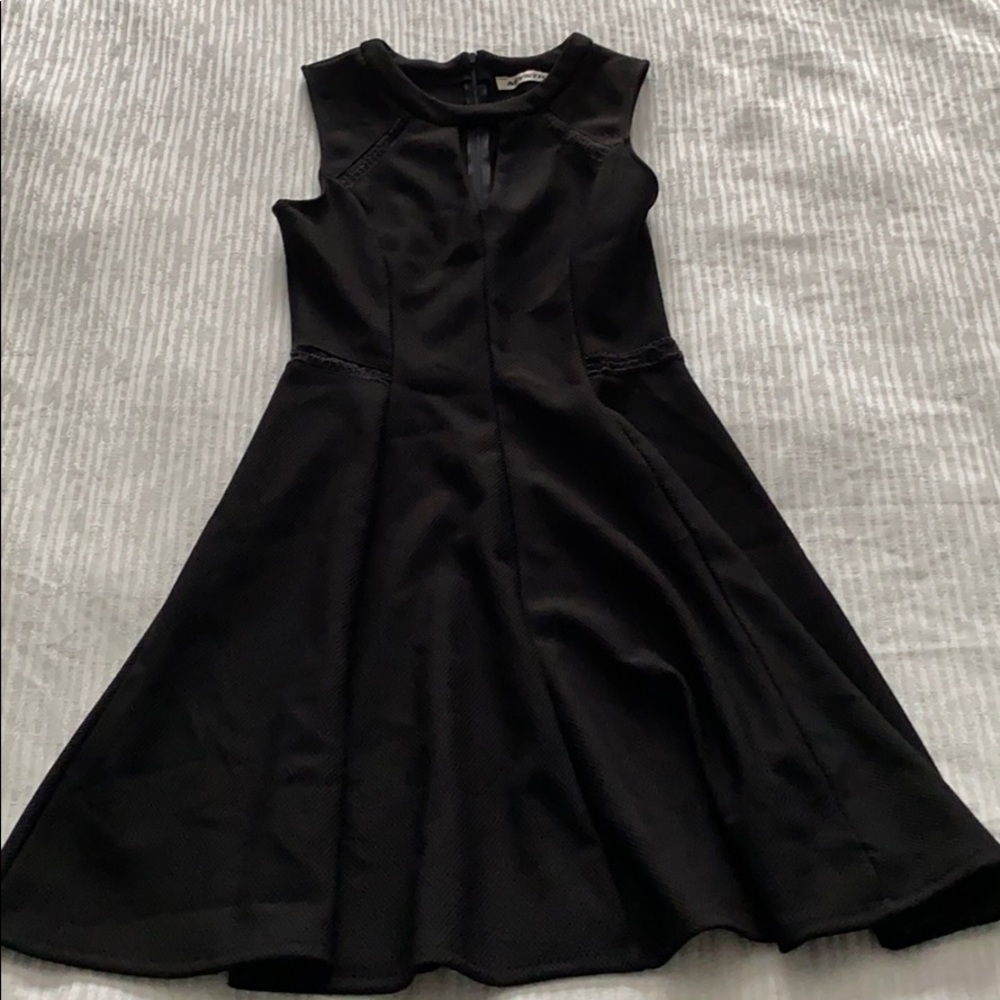 Black Dress with Cut Out Detail